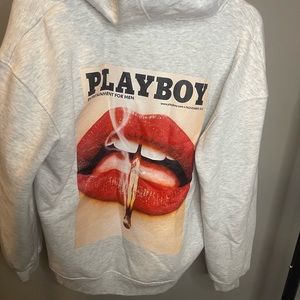 Playboy zip up hoodie